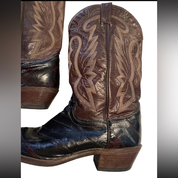 J Chisholm Mens Western Boots Size  11 Brown - Picture 6 of 11